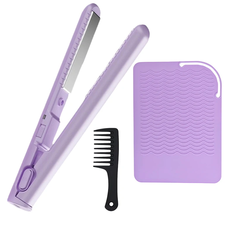 Curling Iron Kit Mini USB Charging Hair Straightening Iron Storage Silicone Pad Wide Tooth Comb Women's Hair Curling Tool Set
Curling Iron Kit Mini USB Charging Hair Straightening Iron Storage Silicone Pad Wide Tooth Comb Women's Hair Curling Tool Set