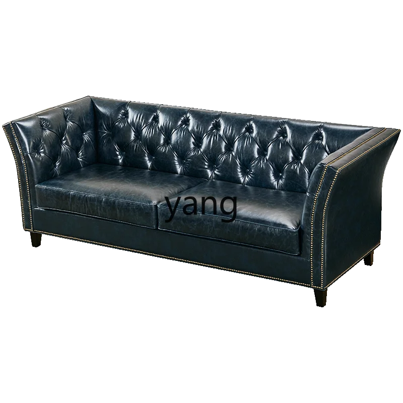 LTT retro leather sofa first layer cowhide light luxury living room furniture
LTT retro leather sofa first layer cowhide light luxury living room furniture