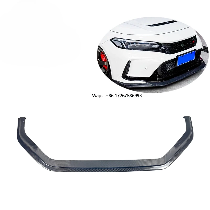VA Style Carbon Fiber Front Lip Spoiler for Civic Type R FL5 2023 Front Bumper Lip
VA Style Carbon Fiber Front Lip Spoiler for Civic Type R FL5 2023 Front Bumper Lip
