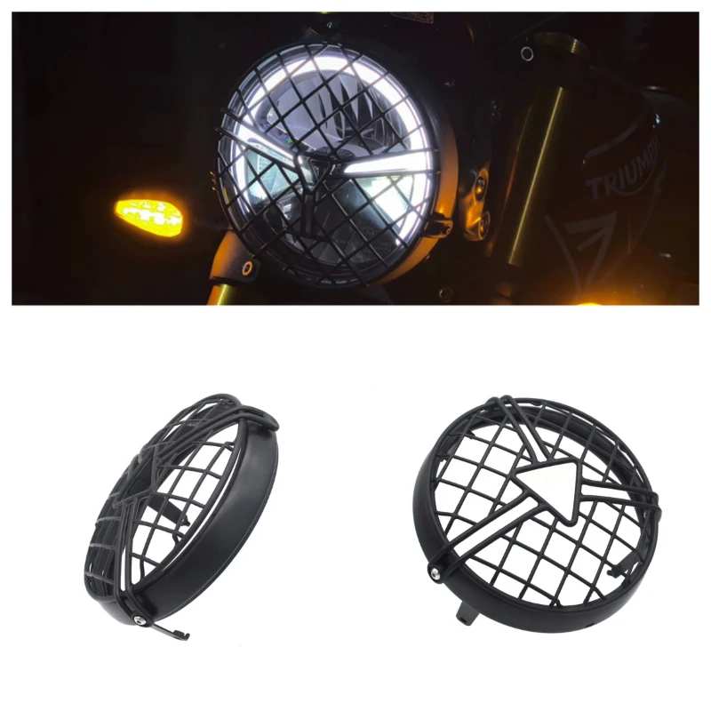 Motorcycle For Triumph Bonneville T100 T120 Accessories Headlight Protector Headlight Grille Mesh Protector
Motorcycle For Triumph Bonneville T100 T120 Accessories Headlight Protector Headlight Grille Mesh Protector