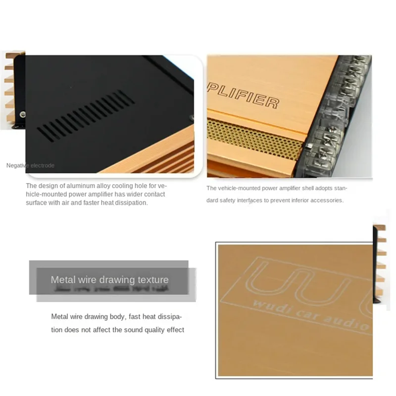 【Top Picks】4500W Car Audio Amplifier Four-Channel High Power Amplifier Can Be Equipped With 4 Speakers H-608 Power Amplifier
【Top Picks】4500W Car Audio Amplifier Four-Channel High Power Amplifier Can Be Equipped With 4 Speakers H-608 Power Amplifier