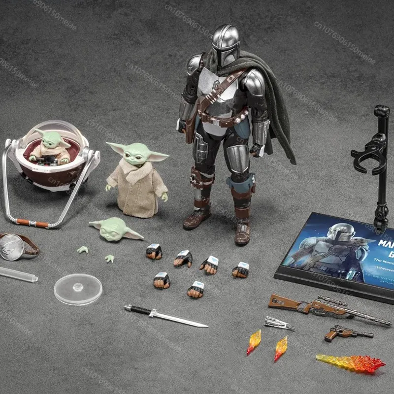 New Anime The Mandalorian Din Djarin and Grogu Bo-Katan Kryze Assembleable Action Figures Collectible Model Toys for Fans
New Anime The Mandalorian Din Djarin and Grogu Bo-Katan Kryze Assembleable Action Figures Collectible Model Toys for Fans