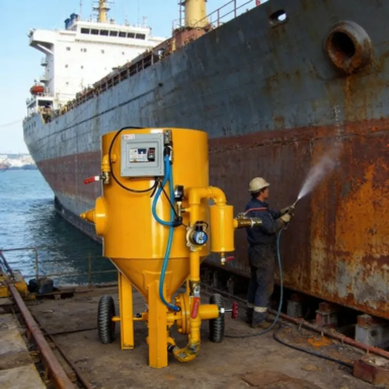Media Blaster Sandblaster Portable Sand Blasting Machine High Pressure Rust Paint Cleaner
Media Blaster Sandblaster Portable Sand Blasting Machine High Pressure Rust Paint Cleaner