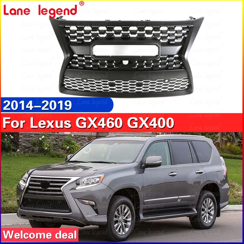 Front Grill With Led Lights Grille Auto Parts Fits For LEXUS GX460 GX400 2014-2019 Racing Grills Front Bumper Grilles Mesh Cove
Front Grill With Led Lights Grille Auto Parts Fits For LEXUS GX460 GX400 2014-2019 Racing Grills Front Bumper Grilles Mesh Cove