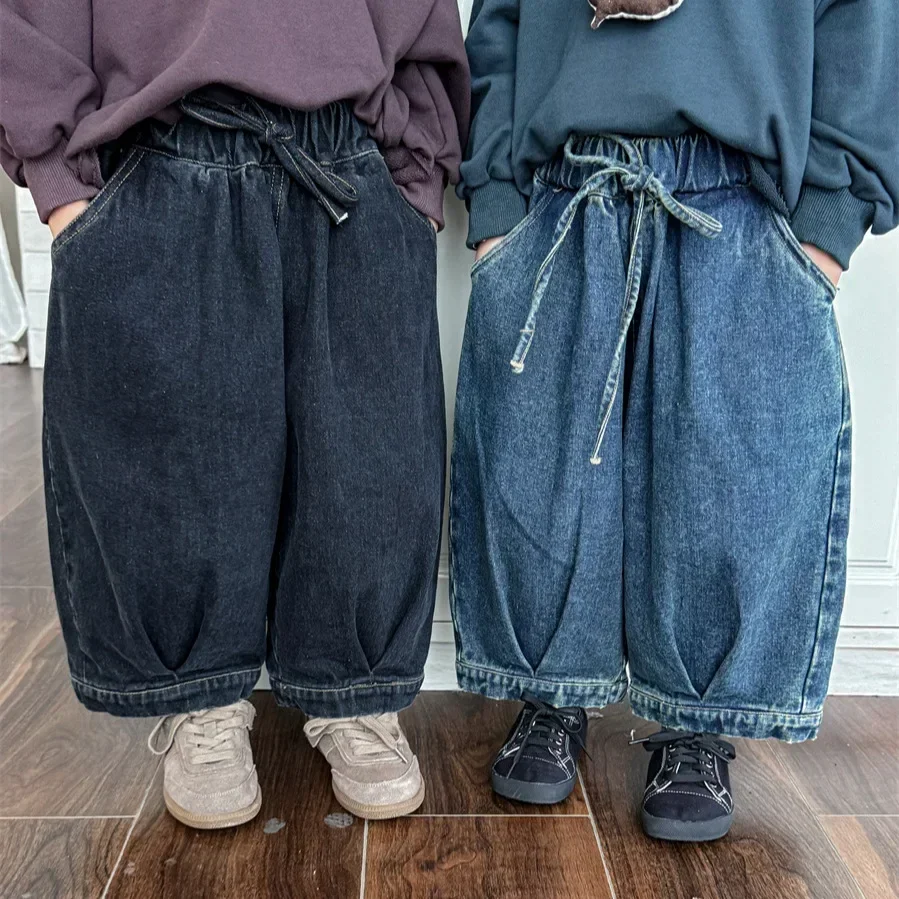 Baby Boys Denim Pants Fashion Girls Loose Fit Pants Childrens Jeans 2024 Kids Autumn Clothing Toddler Clothes Trousers Blue Grey
Baby Boys Denim Pants Fashion Girls Loose Fit Pants Childrens Jeans 2024 Kids Autumn Clothing Toddler Clothes Trousers Blue Grey