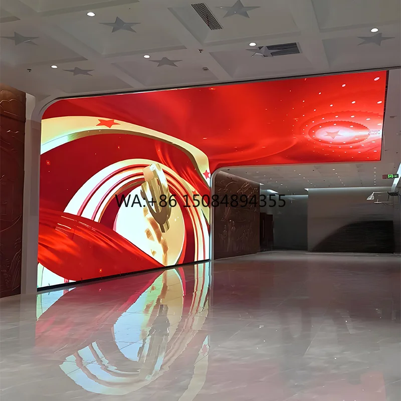 Lumingxin 8K P2.5 Soft Screen Module Flexible Indoor Soft Screen Display Module Curved LED Display
Lumingxin 8K P2.5 Soft Screen Module Flexible Indoor Soft Screen Display Module Curved LED Display
