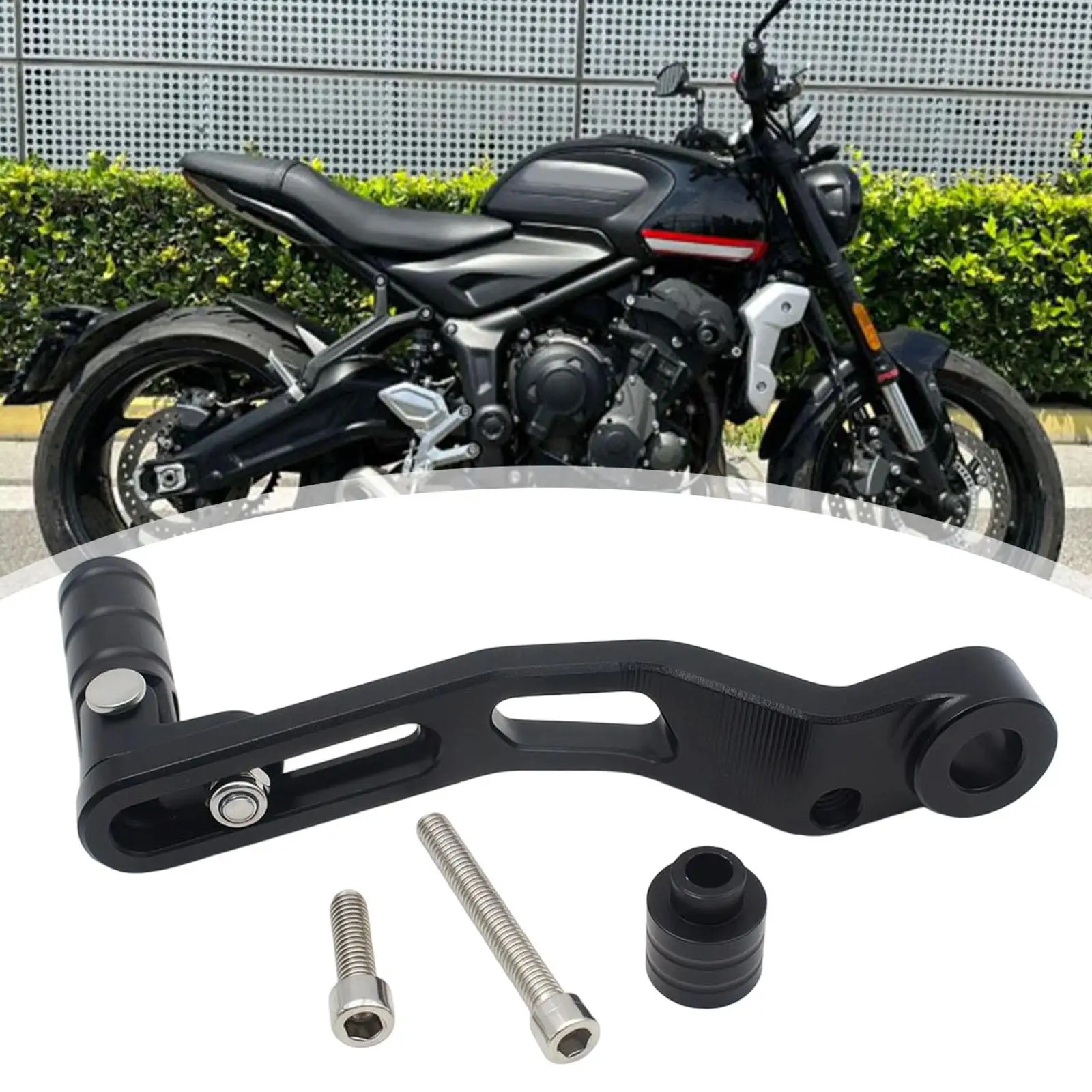 Gear Lever, Direct Replacement Motorcycle Accessories Footrest Pedal Motorcycle Pedal Lever for T Trident660
Gear Lever, Direct Replacement Motorcycle Accessories Footrest Pedal Motorcycle Pedal Lever for T Trident660