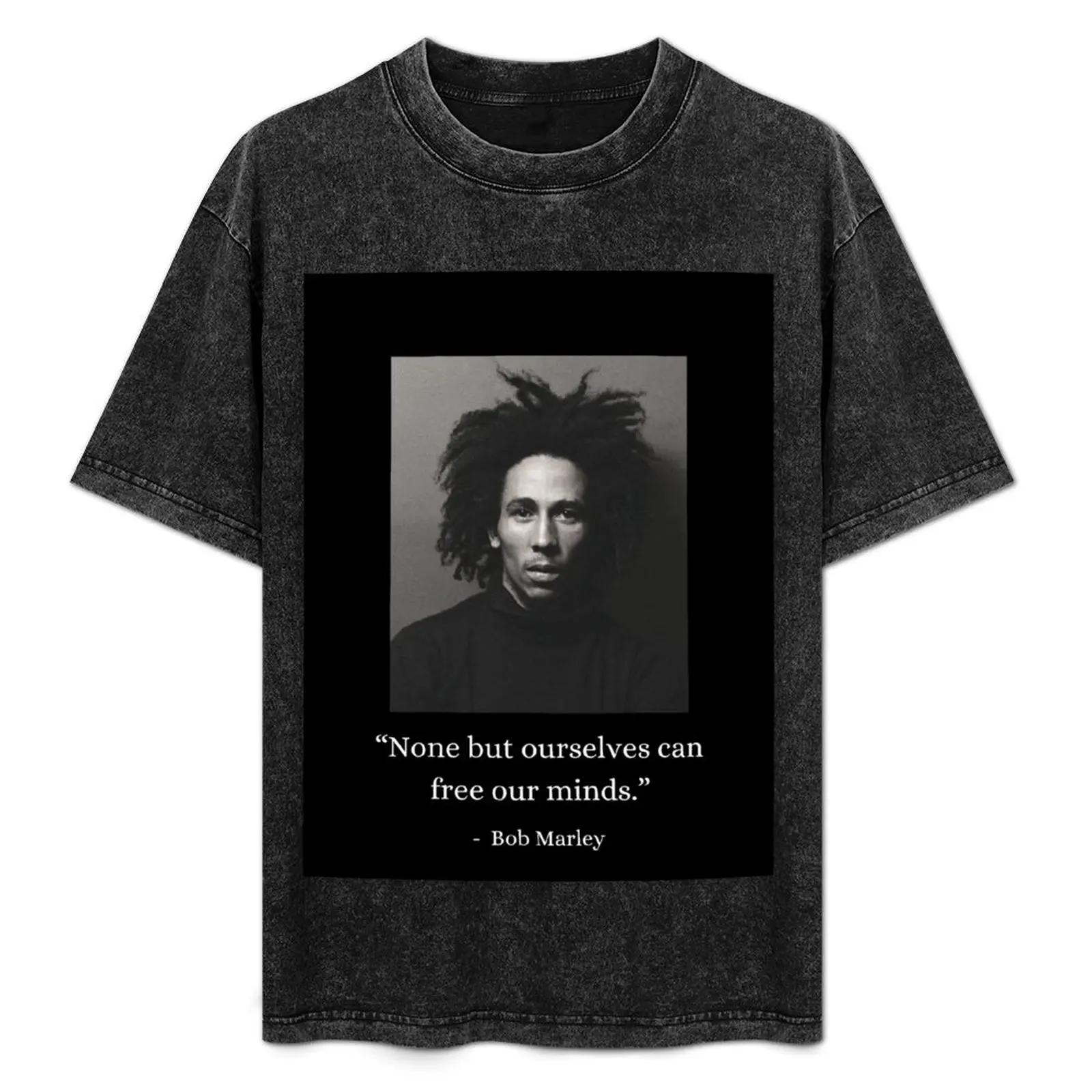 None But Ourselves - Bob Marley T-Shirt Soft Touch Basic Cotton T-Shirt
None But Ourselves - Bob Marley T-Shirt Soft Touch Basic Cotton T-Shirt