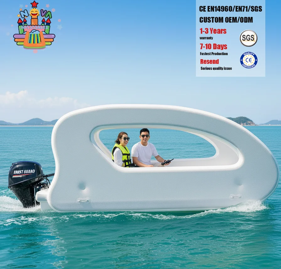 NOVA Real Factory Prices Manufacture Inflatable Yacht Catamaran Luxury Inflatable House Boat Sport with Engine for Floating Boat
NOVA Real Factory Prices Manufacture Inflatable Yacht Catamaran Luxury Inflatable House Boat Sport with Engine for Floating Boat