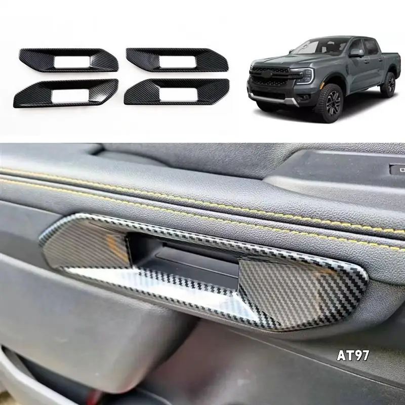 Для Ford Ranger 2023 2024, внутренняя дверная ручка автомобиля, накладка, запасные части, ABS, углеродное волокно
Для Ford Ranger 2023 2024, внутренняя дверная ручка автомобиля, накладка, запасные части, ABS, углеродное волокно