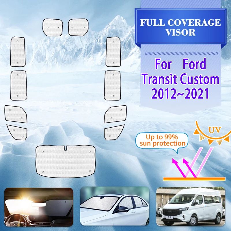 Car Full Covers Sun Visor For Ford Transit Custom 2012~2021 2020 Car Sun Parasol Window Protector Window Visor Cover Accessories
Car Full Covers Sun Visor For Ford Transit Custom 2012~2021 2020 Car Sun Parasol Window Protector Window Visor Cover Accessories