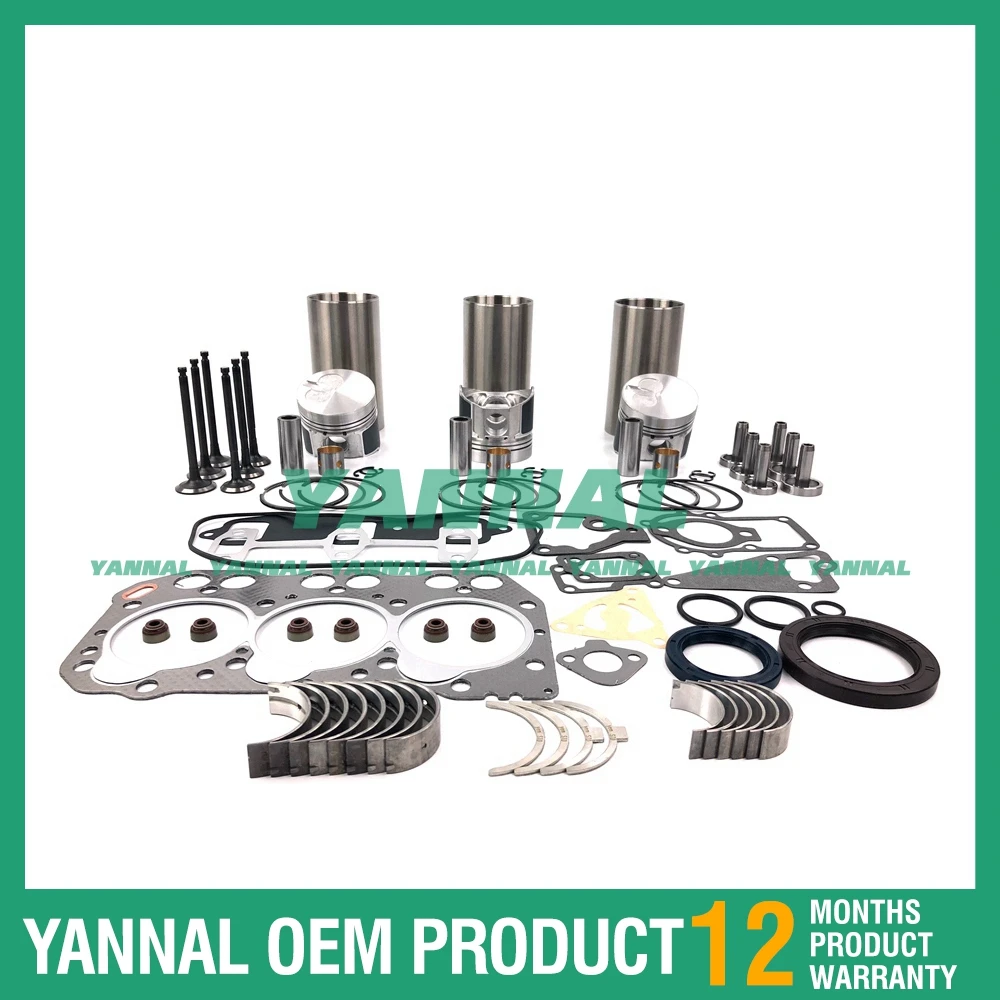 Overhaul Rebuild Kit For Yanmer Engine 3TNA72 3TNA72L 3TNA72L-UTB John Deere 430 455 755 670 tractor
Overhaul Rebuild Kit For Yanmer Engine 3TNA72 3TNA72L 3TNA72L-UTB John Deere 430 455 755 670 tractor
