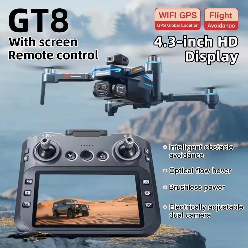 Горячая новинка: мини-дрон GT8 с Wi-Fi FPV, профессиональными 8K-камерами, карманный, с цветной подсветкой, складной квадрокоптер, радиоуправляемый самолет, игрушки на радиоуправлении, подарки
Горячая новинка: мини-дрон GT8 с Wi-Fi FPV, профессиональными 8K-камерами, карманный, с цветной подсветкой, складной квадрокоптер, радиоуправляемый самолет, игрушки на радиоуправлении, подарки