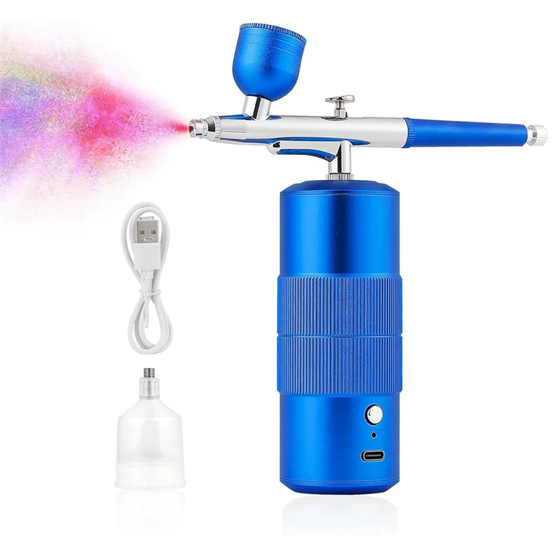 A47F-Airbrush Kit Machine, Rechargeable Handheld Airbrush, Professional Cordless Air Brush For Nail Art, Makeup
A47F-Airbrush Kit Machine, Rechargeable Handheld Airbrush, Professional Cordless Air Brush For Nail Art, Makeup