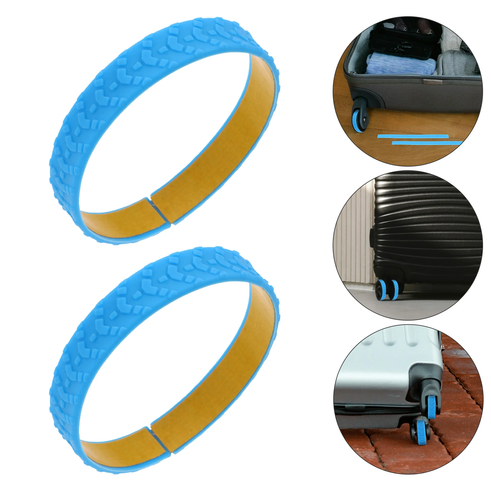 Silica Gel Luggage Wheel Protectors Chair Leg Floor Protector Suitcase Covers Noise Reduction Tire Protective Cover For
Silica Gel Luggage Wheel Protectors Chair Leg Floor Protector Suitcase Covers Noise Reduction Tire Protective Cover For