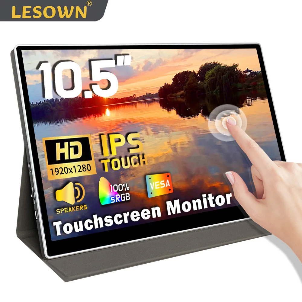LESOWN Портативный 100% sRGB-монитор 10,5-дюймовый секундный боковой дисплей 1920x1280 USB-C HDMI IPS Тонкий дисплей для ноутбуков ПК Switch Work
LESOWN Портативный 100% sRGB-монитор 10,5-дюймовый секундный боковой дисплей 1920x1280 USB-C HDMI IPS Тонкий дисплей для ноутбуков ПК Switch Work
