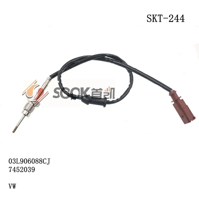 Exhaust Temperature Sensor for 03L906088CJ SKT-244 Vehicle Emission Control System
Exhaust Temperature Sensor for 03L906088CJ SKT-244 Vehicle Emission Control System