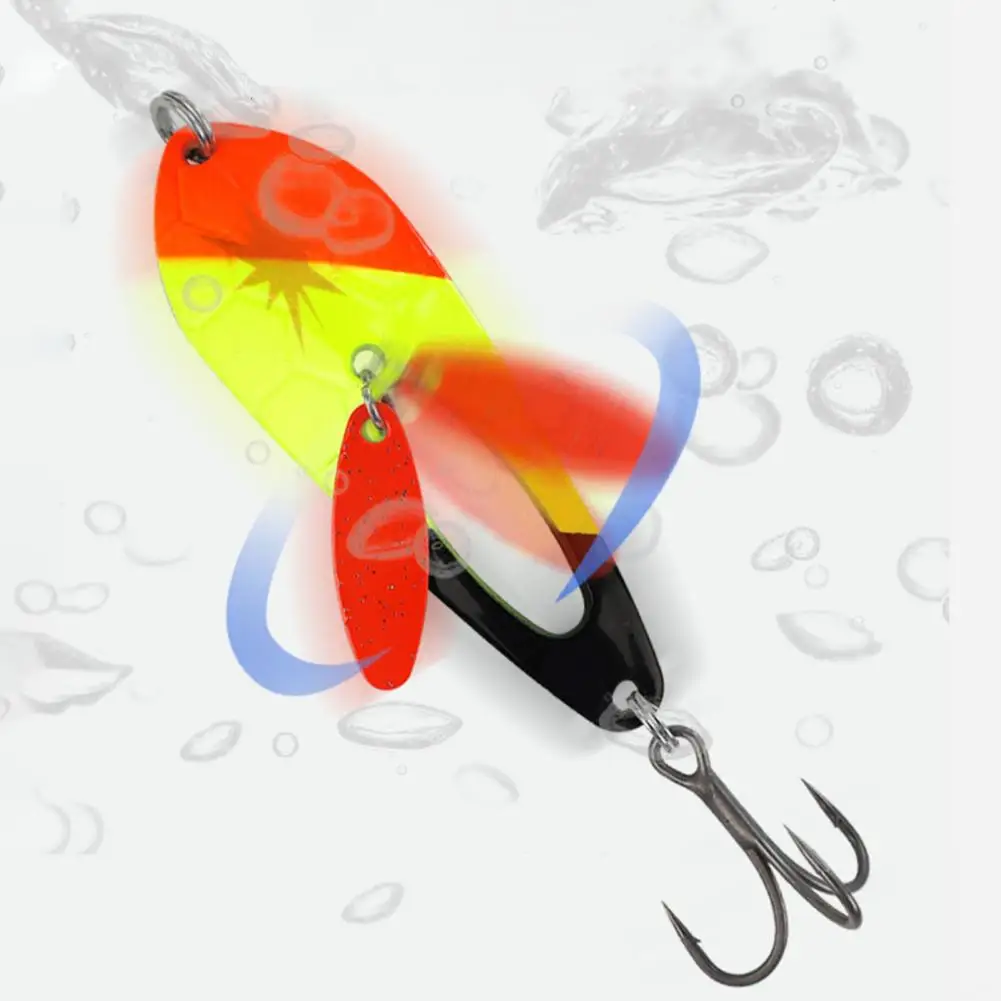 5Pcs 2CM/2G 4CM/4G 6CM/10G Spinner Blade Lure With Hook Metal Rotating Sequin Spoon Spinnerbait Saltwater Fishing Accessories
5Pcs 2CM/2G 4CM/4G 6CM/10G Spinner Blade Lure With Hook Metal Rotating Sequin Spoon Spinnerbait Saltwater Fishing Accessories