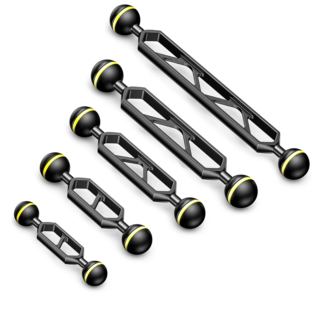 Portable Flashlight Mounting Bracket Aluminum Alloy Dual Ball Joint Arm Lighting System Combination Accessory Angle Adjustable
Portable Flashlight Mounting Bracket Aluminum Alloy Dual Ball Joint Arm Lighting System Combination Accessory Angle Adjustable