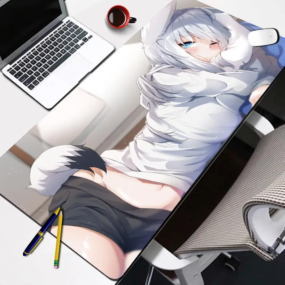 Mouse Pad Non-Slip Rubber Edge locking mousepads Game play mats Virtual artist idol hirakami Fubuki for notebook PC computer
Mouse Pad Non-Slip Rubber Edge locking mousepads Game play mats Virtual artist idol hirakami Fubuki for notebook PC computer