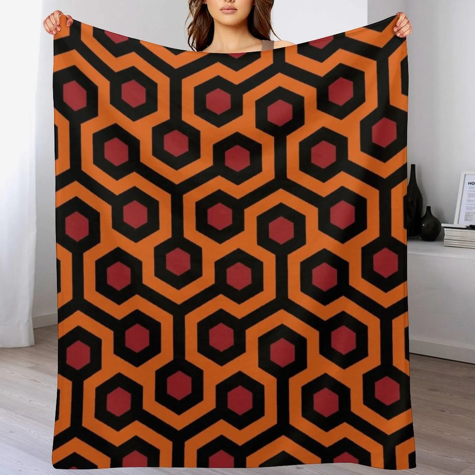 Overlook Hotel Carpet Pattern Variation Throw Blanket Warm Cozy Throw Blanket for Living Room Couch
Overlook Hotel Carpet Pattern Variation Throw Blanket Warm Cozy Throw Blanket for Living Room Couch