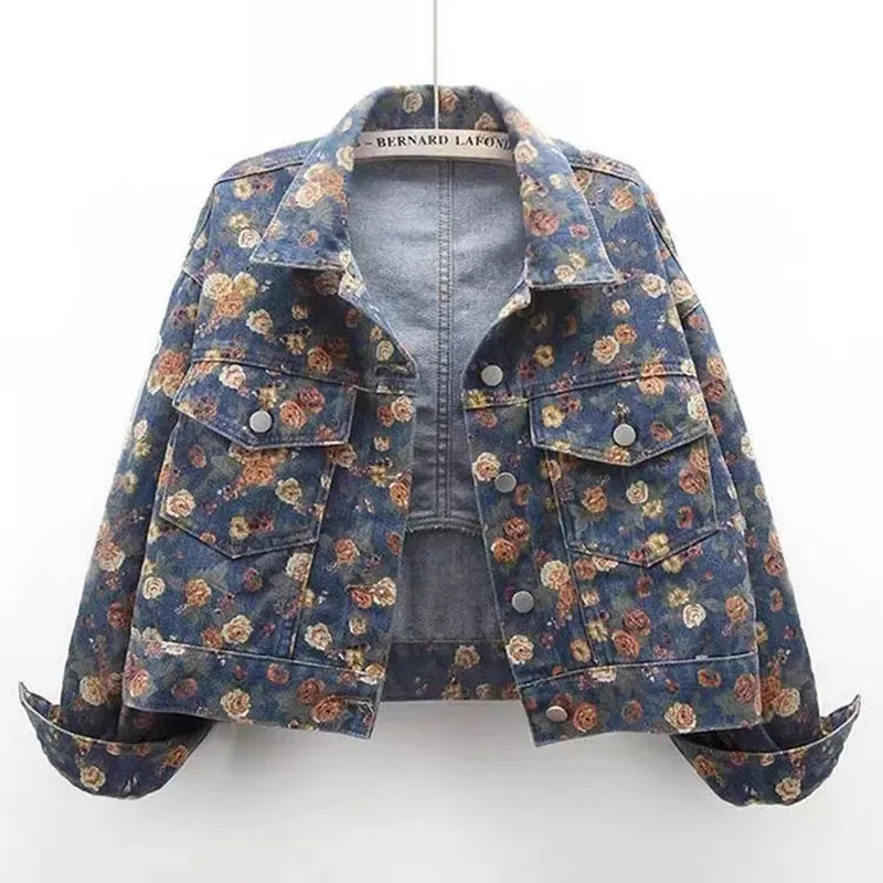 2025New Spring Autumn Denim Jacket Women Embroidery Printing Long Sleeve Outerwear Korean Fashion Female Cowboy Coat Ladies Tops
2025New Spring Autumn Denim Jacket Women Embroidery Printing Long Sleeve Outerwear Korean Fashion Female Cowboy Coat Ladies Tops