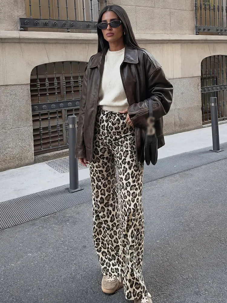HH Premium Women's Leopard Print High Waist Flare Pants Wide Leg Trousers for Spring Summer Fashion Office Lady Chic Pant
HH Premium Women's Leopard Print High Waist Flare Pants Wide Leg Trousers for Spring Summer Fashion Office Lady Chic Pant