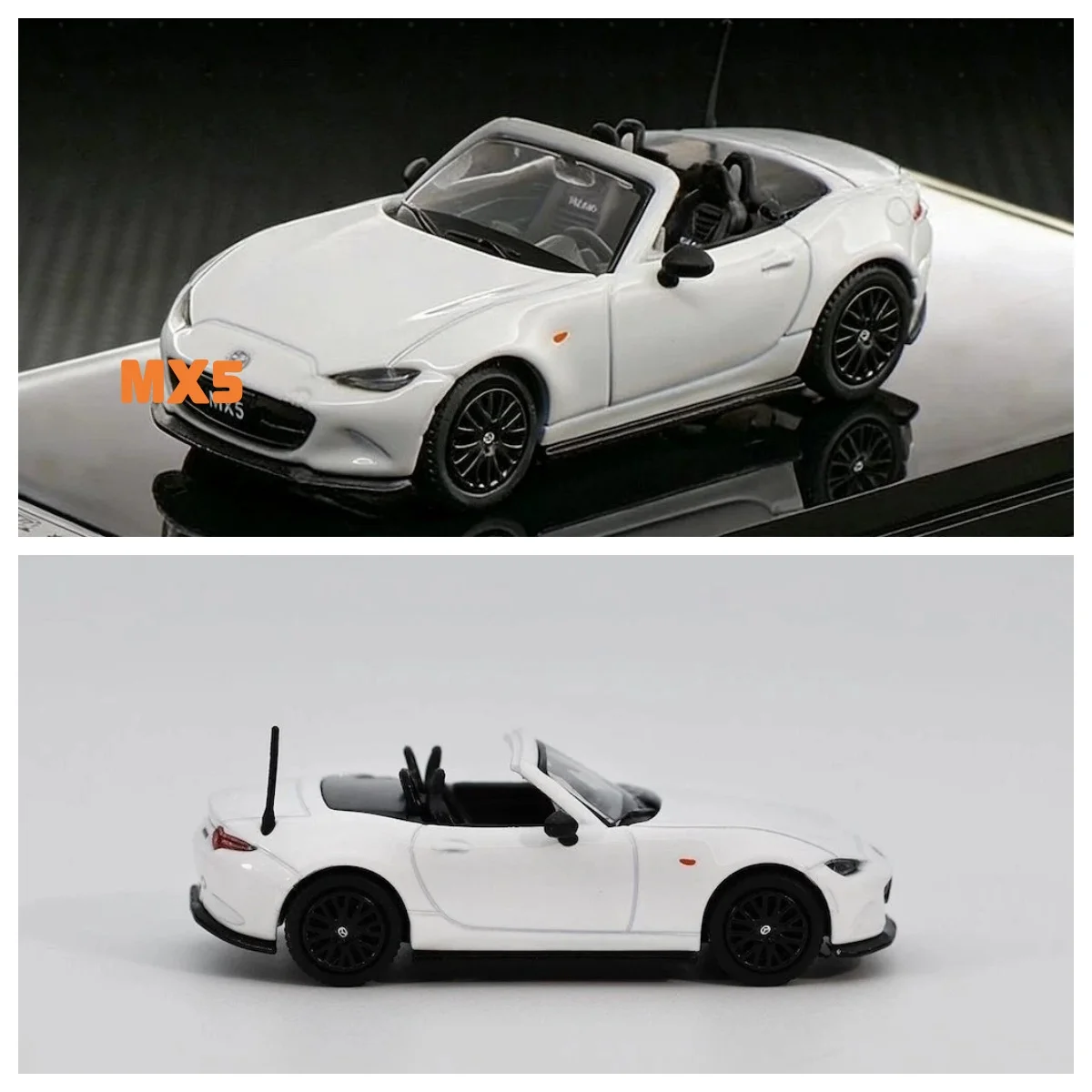 GCD 1:64 White MX-5 Roadster Convertible Sports Model Diecast Display Car Alloy
GCD 1:64 White MX-5 Roadster Convertible Sports Model Diecast Display Car Alloy