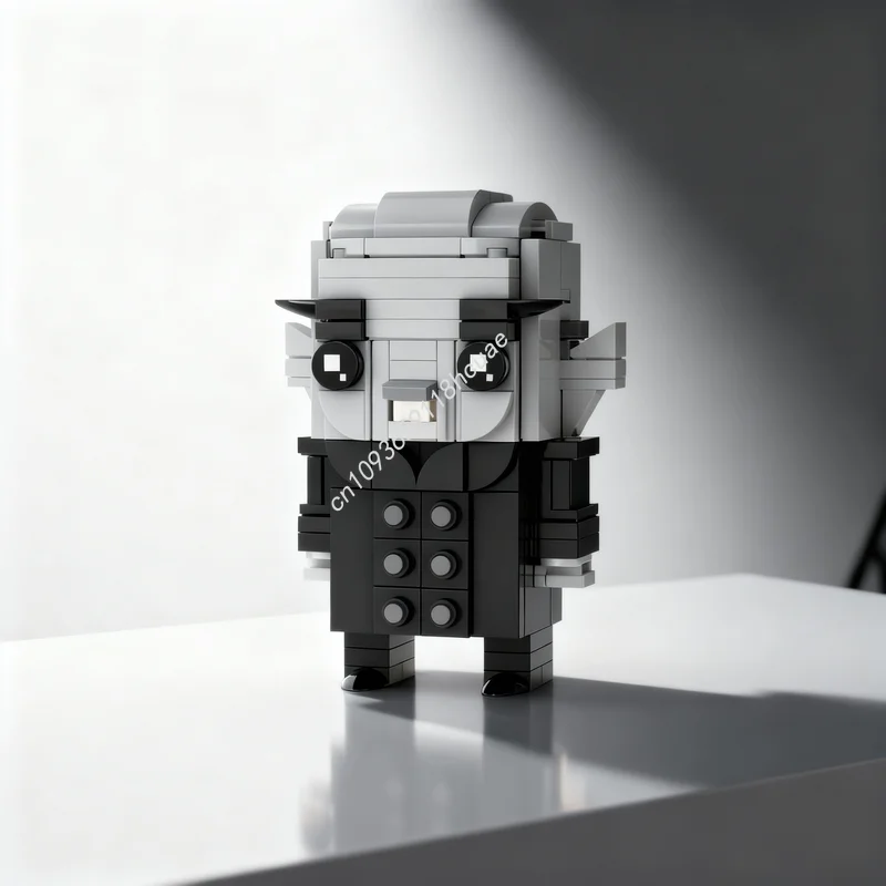 206pcs MOC Brickheadz Count Orlok Nosferatu Model Toy Building Blocks Architecture Assemble Christmas Gifts DIY Creative Idea
206pcs MOC Brickheadz Count Orlok Nosferatu Model Toy Building Blocks Architecture Assemble Christmas Gifts DIY Creative Idea