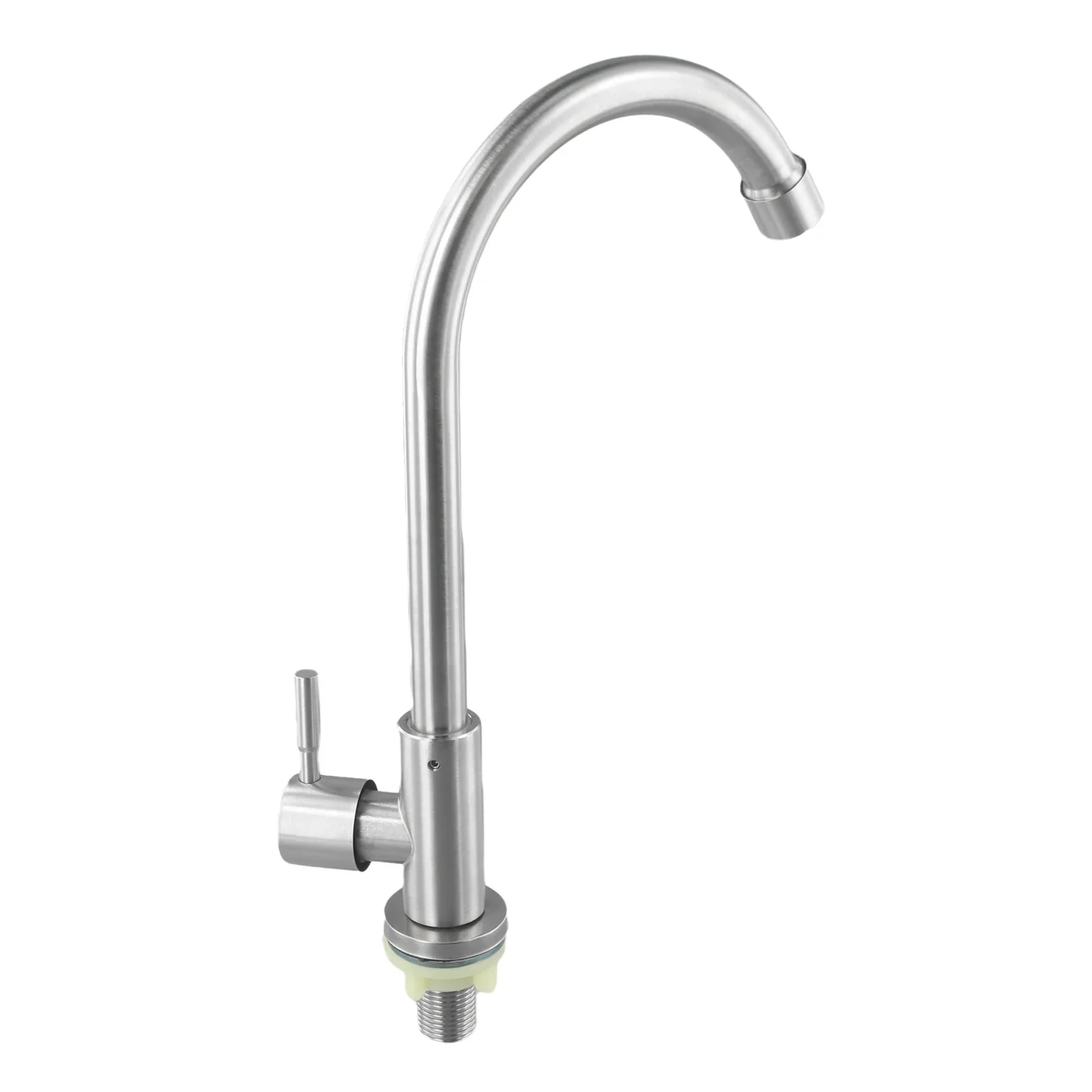 Single Cold Water Kitchen Faucet 360°rotation Elbow Bathroom Accessories Kitchen Sink Mixer Tap Single Lever Hole Tap Brand New
Single Cold Water Kitchen Faucet 360°rotation Elbow Bathroom Accessories Kitchen Sink Mixer Tap Single Lever Hole Tap Brand New