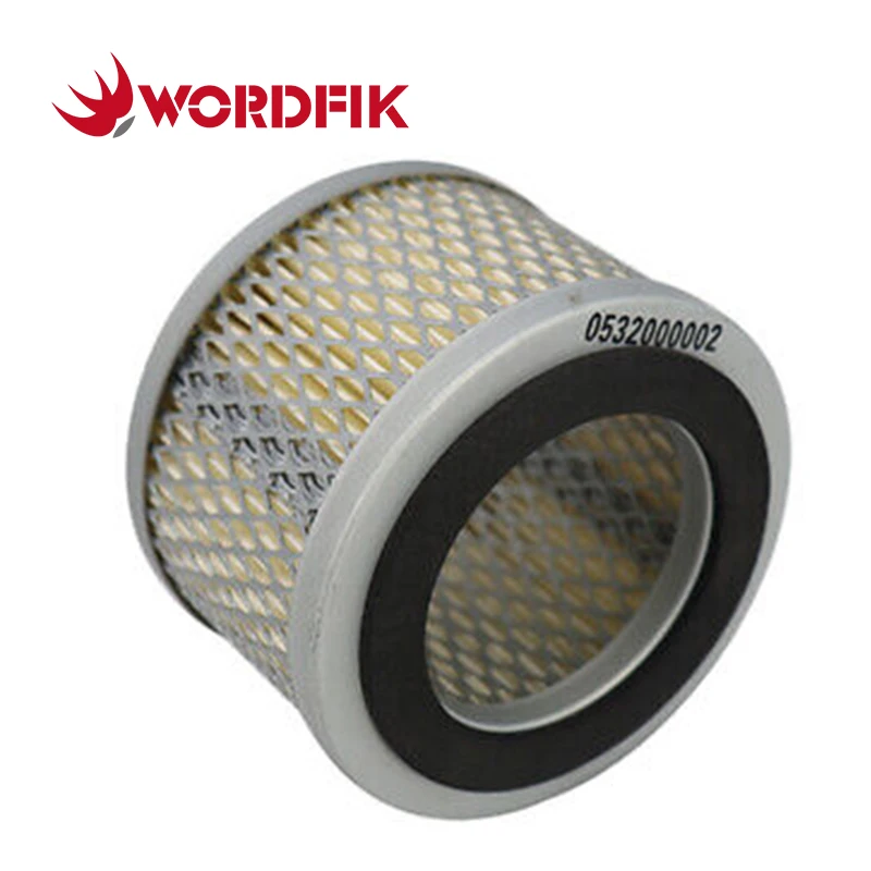 Vacuum Pump Air Filter Element 0532000002 F004 Air Intake Wordfik Vacuum Spare Parts High Quality
Vacuum Pump Air Filter Element 0532000002 F004 Air Intake Wordfik Vacuum Spare Parts High Quality