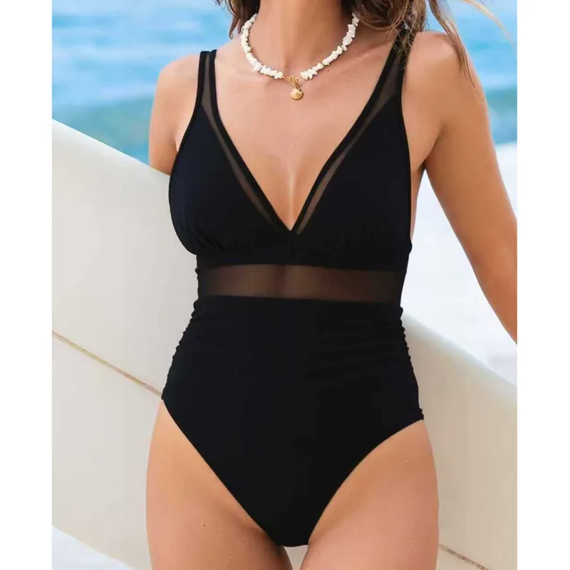 Летние черные сексуальные цельные купальники, закрытые женские купальники, одежда для плавания с эффектом пуш-ап, купальные костюмы для тела, пляжная одежда, купальщица в бассейне 2026
Летние черные сексуальные цельные купальники, закрытые женские купальники, одежда для плавания с эффектом пуш-ап, купальные костюмы для тела, пляжная одежда, купальщица в бассейне 2026