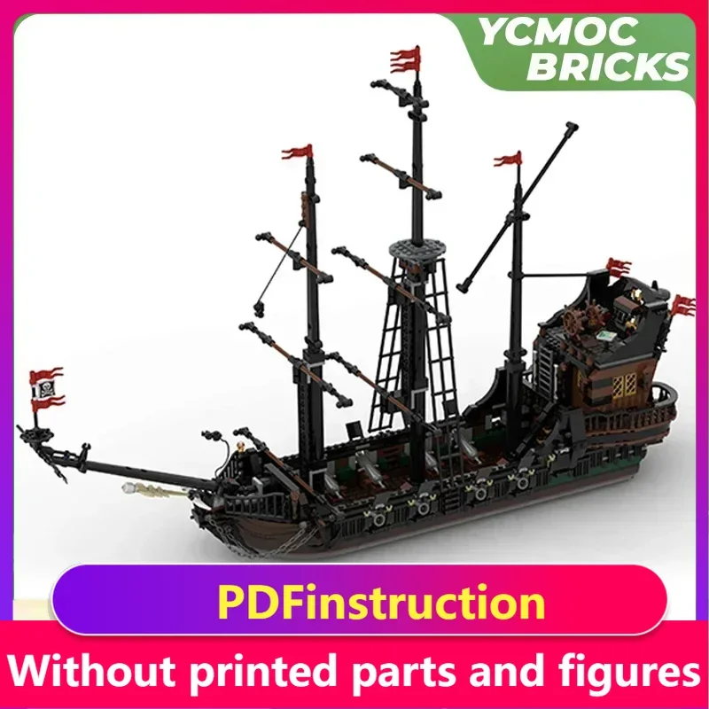 Pirate Warship Model Moc Building Bricks Terrifying Mermaid Warship Technology Blocks Gifts Christmas Toys DIY Sets Assembly
Pirate Warship Model Moc Building Bricks Terrifying Mermaid Warship Technology Blocks Gifts Christmas Toys DIY Sets Assembly
