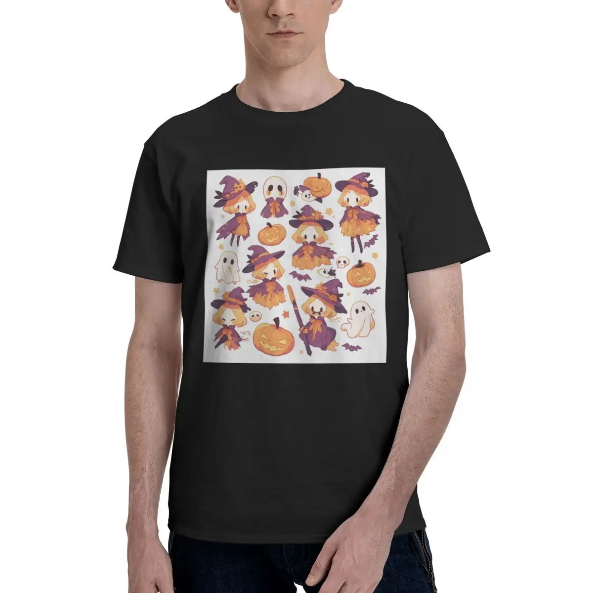 2024 New Summer Men's Basic Short Sleeve T-Shirt Halloween Pumpkin Animal Design,Ripped Round
2024 New Summer Men's Basic Short Sleeve T-Shirt Halloween Pumpkin Animal Design,Ripped Round
