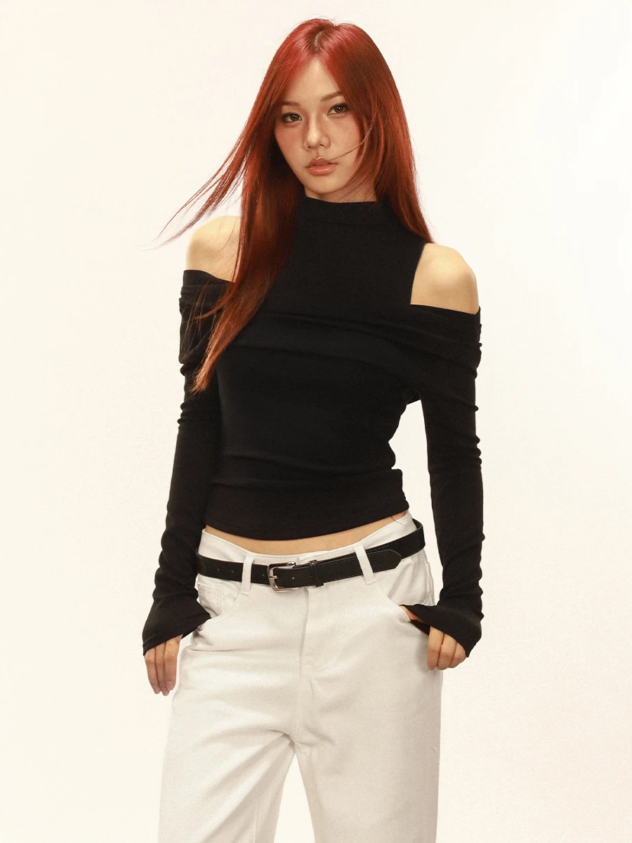 Женская футболка с длинным рукавом в американском ретро-стиле, имитация двухслойности, облегающий крой, из смесового хлопка, комфортная
Женская футболка с длинным рукавом в американском ретро-стиле, имитация двухслойности, облегающий крой, из смесового хлопка, комфортная