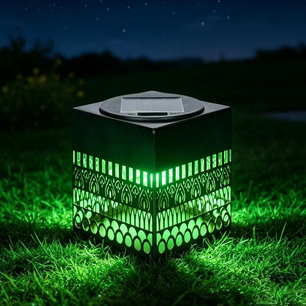 Hollow Metal Solar Lamp Solar-powered Disk Fence Light Outdoor Decorative Garden Projector Lamp Ip65 Waterproof Patio Glow
Hollow Metal Solar Lamp Solar-powered Disk Fence Light Outdoor Decorative Garden Projector Lamp Ip65 Waterproof Patio Glow