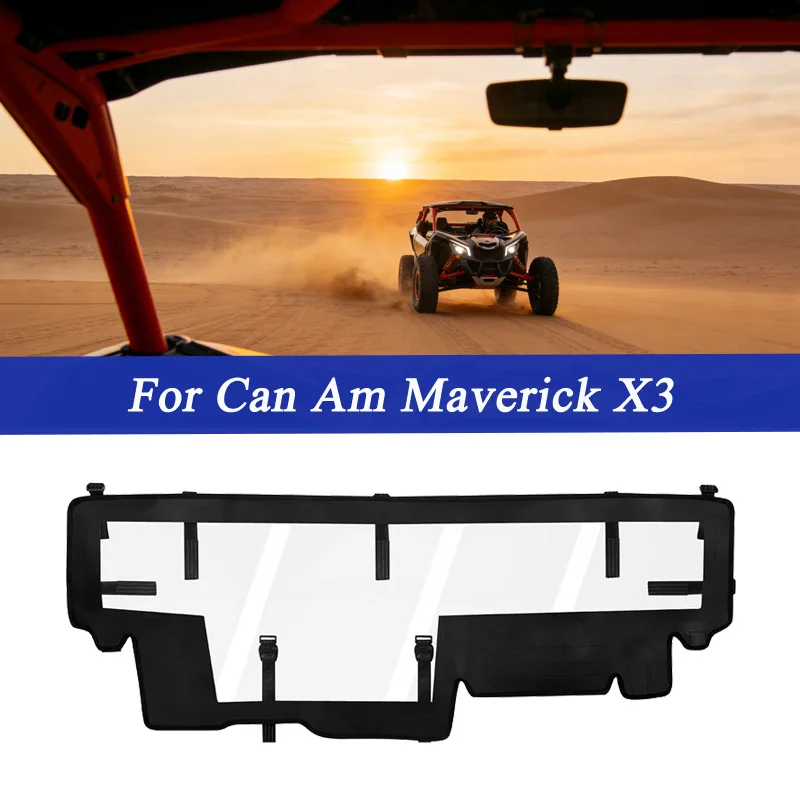 Мягкое заднее стекло для UTV, аксессуар для задней части кузова, ПВХ, полностью пыле- и водонепроницаемое, простая установка для Can-Am Maverick X3 и X3 Max
Мягкое заднее стекло для UTV, аксессуар для задней части кузова, ПВХ, полностью пыле- и водонепроницаемое, простая установка для Can-Am Maverick X3 и X3 Max