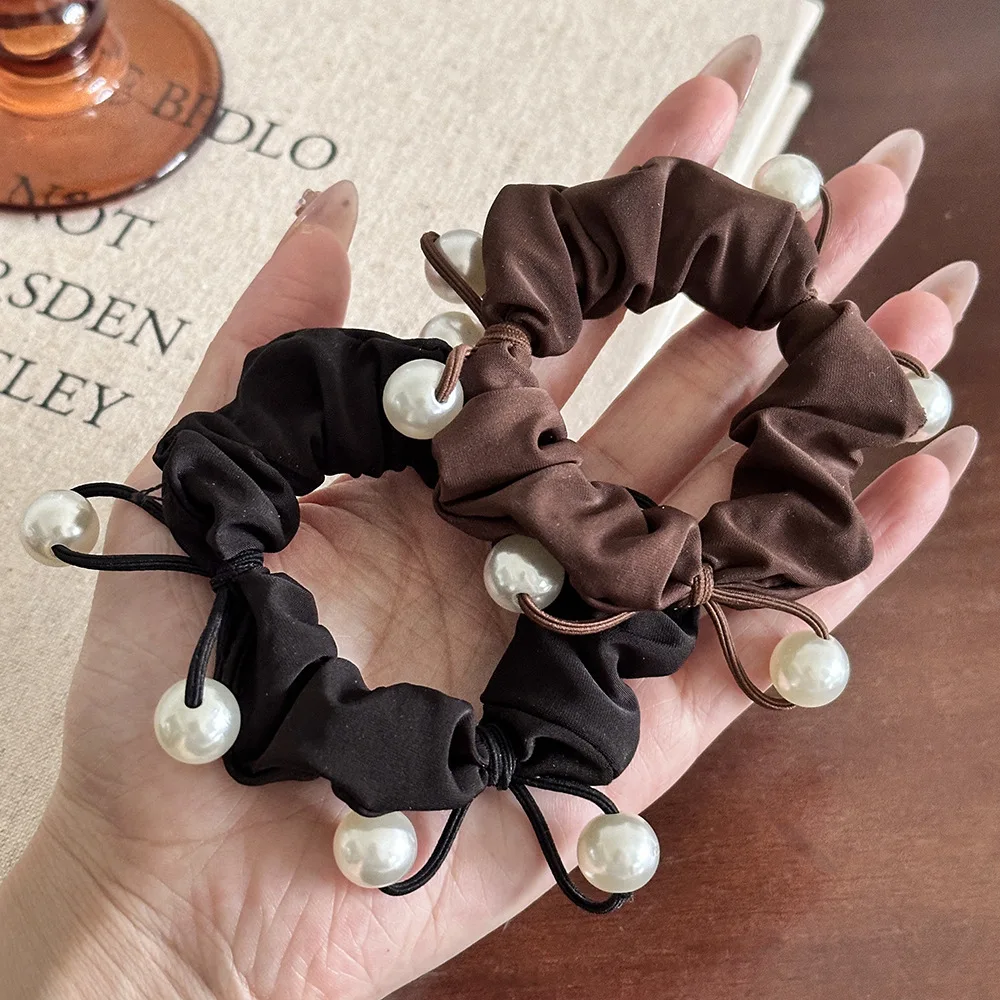 Girl hair accessories large intestine hair ring rope ponytail high elastic elastic hair accessories female резинка жемчуг
Girl hair accessories large intestine hair ring rope ponytail high elastic elastic hair accessories female резинка жемчуг