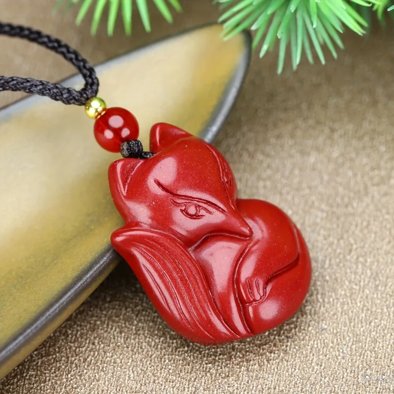 Классические модные универсальные аксессуары для подвесок с лисой из киновари
Классические модные универсальные аксессуары для подвесок с лисой из киновари