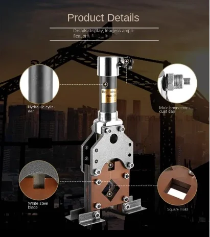Upgrade Convenient Hydraulic Square Pipe Cutting Machine, Angle Iron Angle Steel Cutting Machine Electric Hydraulic Cutting Mach
Upgrade Convenient Hydraulic Square Pipe Cutting Machine, Angle Iron Angle Steel Cutting Machine Electric Hydraulic Cutting Mach
