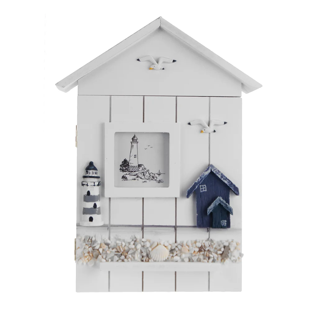 Key Storage Holder Case Wall Mounted Wooden Storage Box (Lighthouse) key box key box wall mount key organizer
Key Storage Holder Case Wall Mounted Wooden Storage Box (Lighthouse) key box key box wall mount key organizer