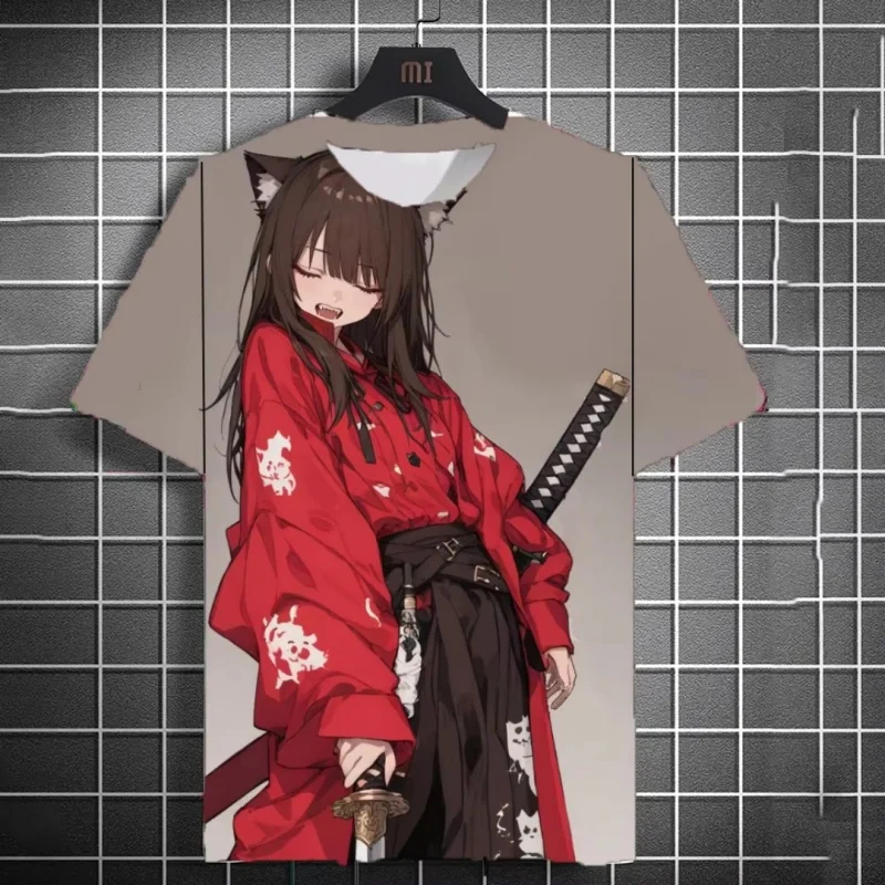 Футболка с 3D принтом «Самурайская девушка» для мужчин, крутые футболки с рисунком меча, летние уличные футболки с круглым вырезом и короткими рукавами, свободные топы
Футболка с 3D принтом «Самурайская девушка» для мужчин, крутые футболки с рисунком меча, летние уличные футболки с круглым вырезом и короткими рукавами, свободные топы