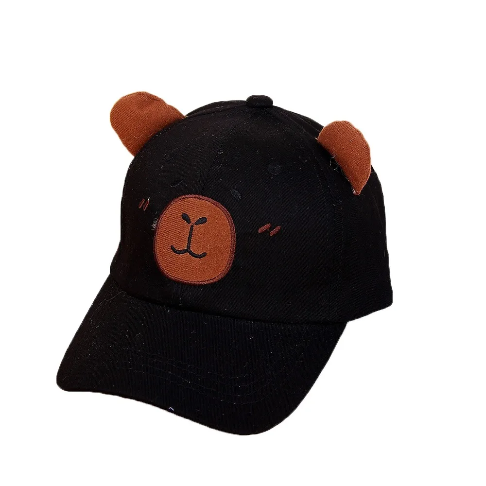 Trendy Breathable Capybara Peaked Cap Cotton Korean Style Children Baseball Hat Cartoon Soft Baby Sunscreen Hat Spring
Trendy Breathable Capybara Peaked Cap Cotton Korean Style Children Baseball Hat Cartoon Soft Baby Sunscreen Hat Spring