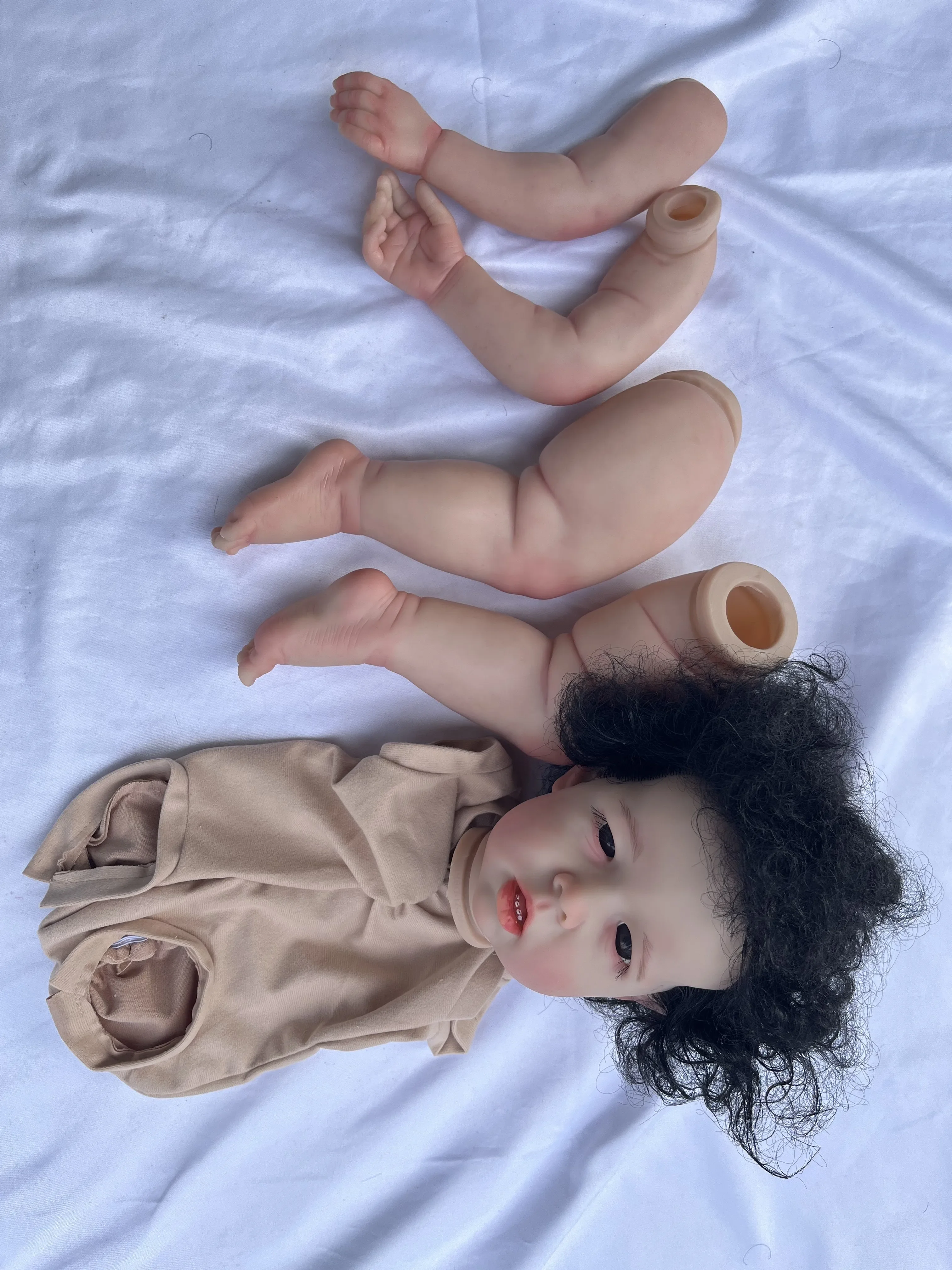 DLS Индивидуальная ограниченная поставка 20 дюймов Reborn Baby Liam с ручными волосами Реальные фотографии с одной тканевой теле Рождественский подарок
DLS Индивидуальная ограниченная поставка 20 дюймов Reborn Baby Liam с ручными волосами Реальные фотографии с одной тканевой теле Рождественский подарок
