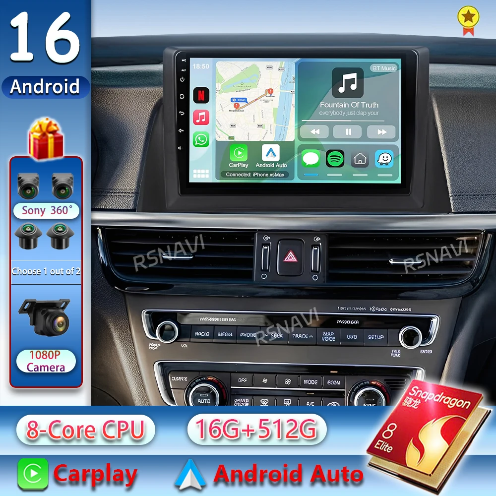Android 16 Car Radio For Kia Optima 4 JF 2015 - 2020 LHD 2K QLED 4G Android Multimedia Video Player GPS Stereo CarPlay Head Unit
Android 16 Car Radio For Kia Optima 4 JF 2015 - 2020 LHD 2K QLED 4G Android Multimedia Video Player GPS Stereo CarPlay Head Unit