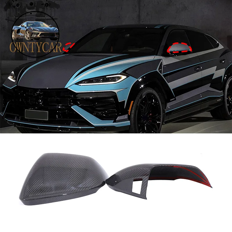 For Lamborghini URUS 2018-2024 Real Carbon Fiber Car Exterior Rearview Mirror Cover Reverse Mirror Protection Cover Accessories
For Lamborghini URUS 2018-2024 Real Carbon Fiber Car Exterior Rearview Mirror Cover Reverse Mirror Protection Cover Accessories