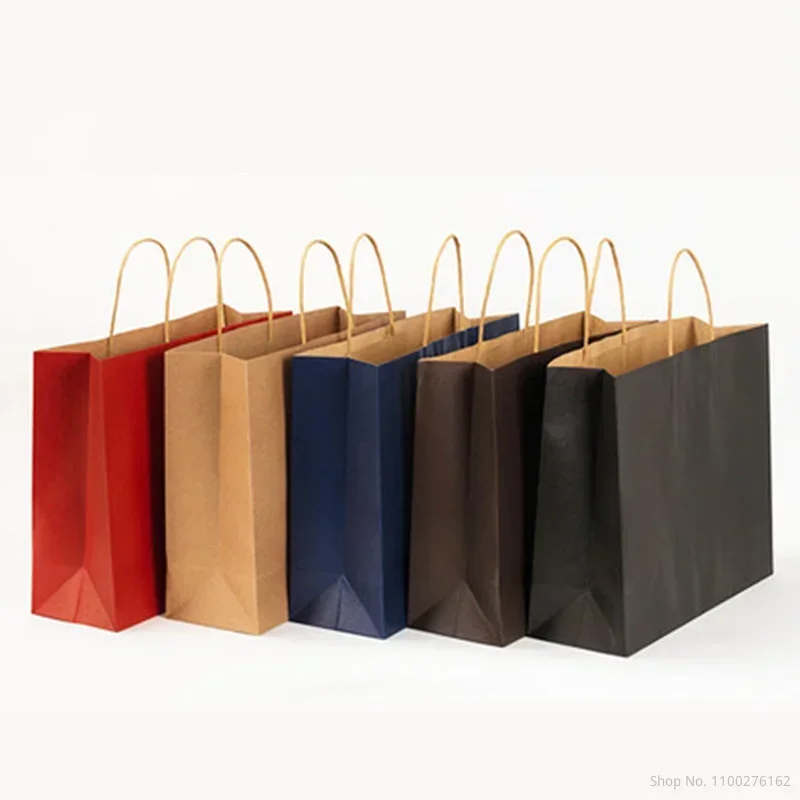 10 Pcs/lot Large Kraft Paper Bag With Handles Multi-function Paper Bags Recyclable Gift Bag Environmental Clothes Shoes Bag
10 Pcs/lot Large Kraft Paper Bag With Handles Multi-function Paper Bags Recyclable Gift Bag Environmental Clothes Shoes Bag