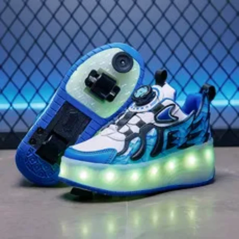 brakefour-wheelBoys Girls kids rechargeable luminous casual sneakers LED light wheel outdoor parkour roller skates sport
brakefour-wheelBoys Girls kids rechargeable luminous casual sneakers LED light wheel outdoor parkour roller skates sport