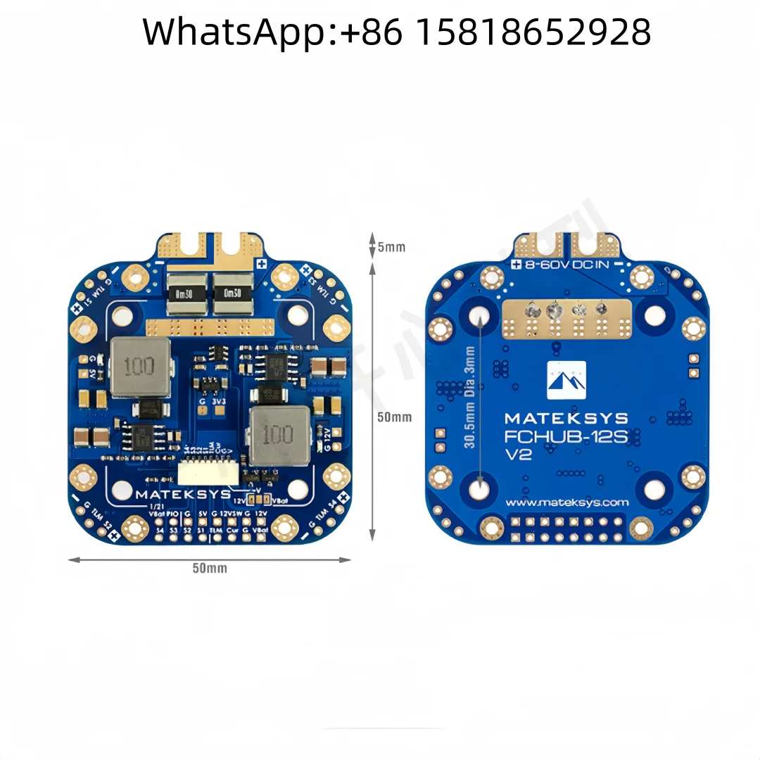 1pcs FPV MATEK Mateksys FCHUB-12S 5V 12V 440A Racing Drone Power Distribution Board
1pcs FPV MATEK Mateksys FCHUB-12S 5V 12V 440A Racing Drone Power Distribution Board