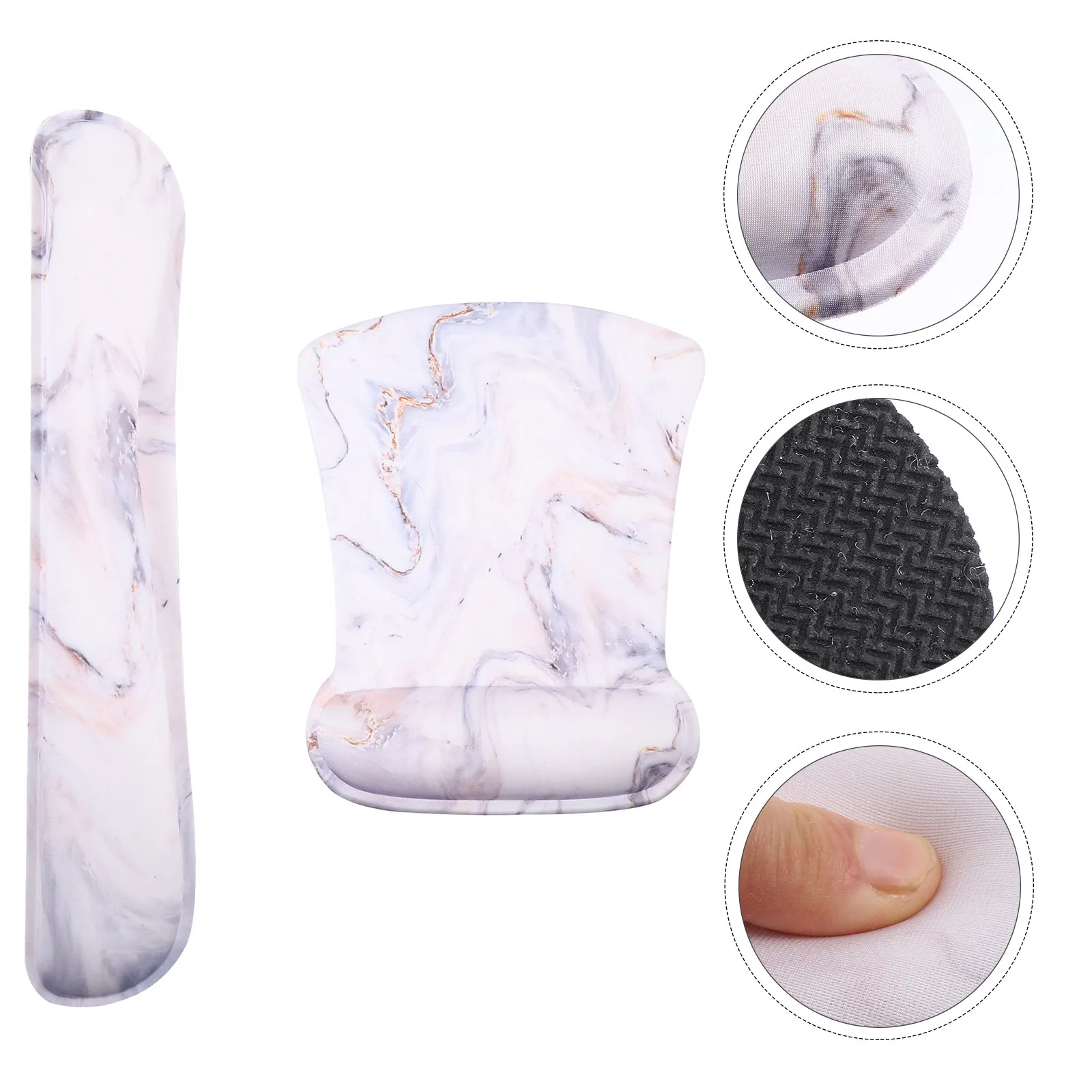 1Set Mouse Pad with Wrist Rest and Keyboard Wrist Rest Pad Comfortable Lightweight Non Slip Design for Gaming Work Study Travel
1Set Mouse Pad with Wrist Rest and Keyboard Wrist Rest Pad Comfortable Lightweight Non Slip Design for Gaming Work Study Travel